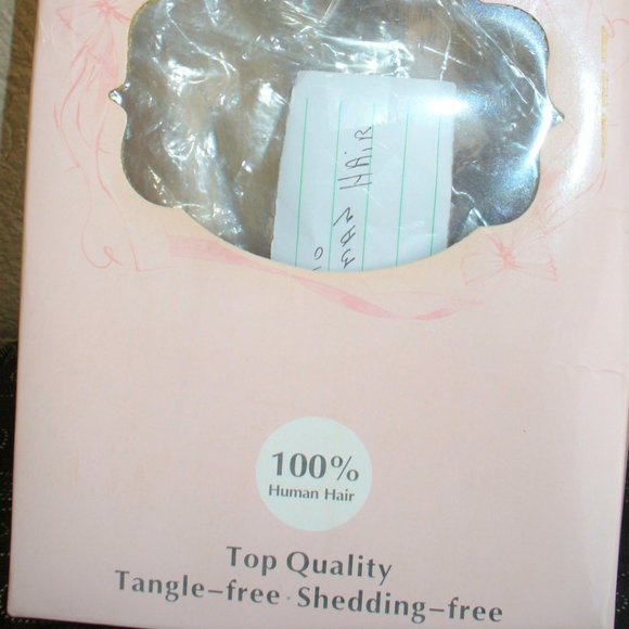 Lace front 100 % real hair mixed blonde wig - Picture 5 of 5